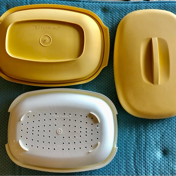 how to use old tupperware steamer